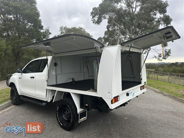 2019 TOYOTA HILUX SR EXTENDED CAB GUN126R CAB CHASSIS