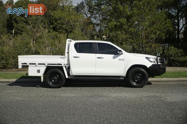 2015 TOYOTA HILUX SR DUAL CAB GUN126R CAB CHASSIS