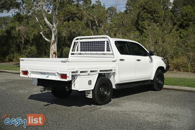 2015 TOYOTA HILUX SR DUAL CAB GUN126R CAB CHASSIS