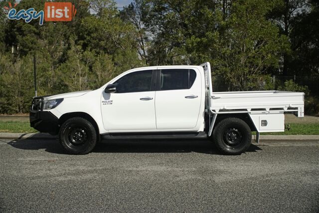 2015 TOYOTA HILUX SR DUAL CAB GUN126R CAB CHASSIS