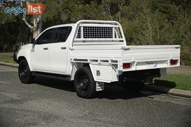 2015 TOYOTA HILUX SR DUAL CAB GUN126R CAB CHASSIS