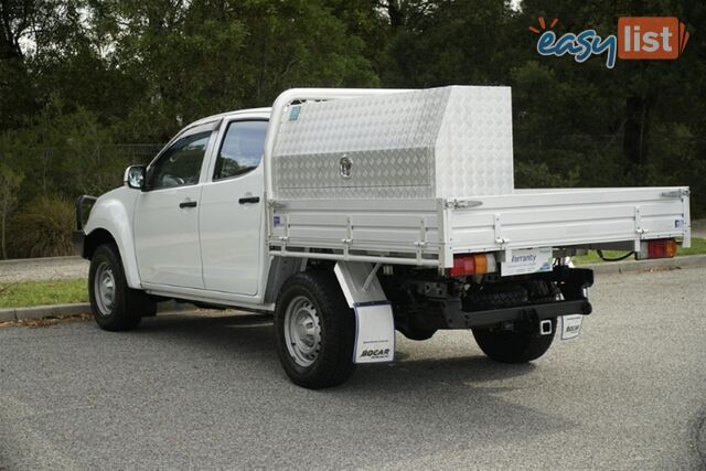 2016 ISUZU D-MAX SX DUAL CAB MY15.5 CAB CHASSIS