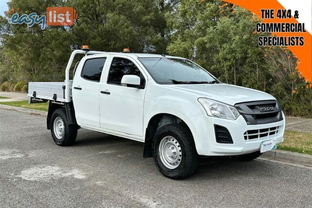2017 ISUZU D-MAX SX DUAL CAB MY17 CAB CHASSIS