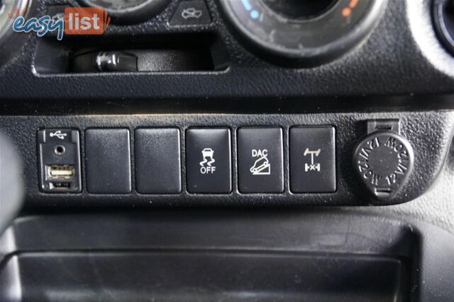 2019 TOYOTA HILUX SR DUAL CAB GUN126R CAB CHASSIS