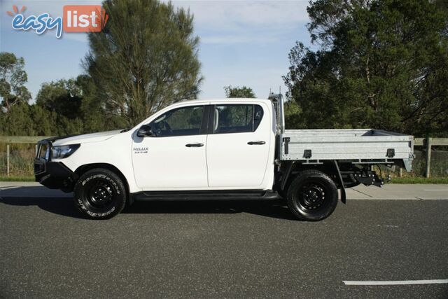 2019 TOYOTA HILUX SR DUAL CAB GUN126R CAB CHASSIS