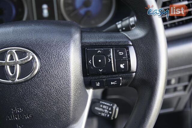 2019 TOYOTA HILUX SR DUAL CAB GUN126R CAB CHASSIS