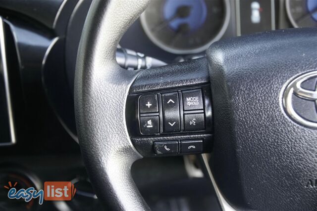 2019 TOYOTA HILUX SR DUAL CAB GUN126R CAB CHASSIS