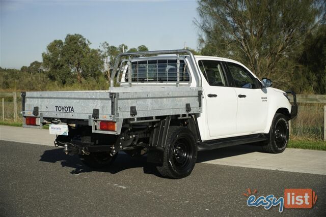 2019 TOYOTA HILUX SR DUAL CAB GUN126R CAB CHASSIS