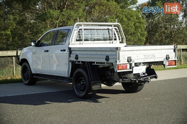 2019 TOYOTA HILUX SR DUAL CAB GUN126R CAB CHASSIS