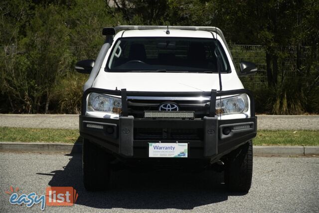 2017 TOYOTA HILUX SR DUAL CAB GUN126R CAB CHASSIS