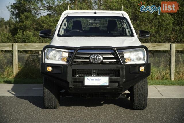 2017 TOYOTA HILUX SR DUAL CAB GUN126R CAB CHASSIS