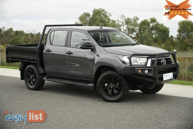 2019 TOYOTA HILUX SR DUAL CAB GUN126R CAB CHASSIS