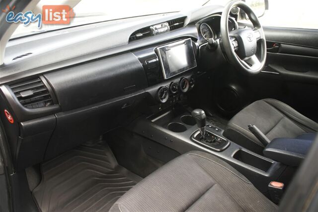 2019 TOYOTA HILUX SR DUAL CAB GUN126R CAB CHASSIS