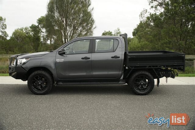 2019 TOYOTA HILUX SR DUAL CAB GUN126R CAB CHASSIS