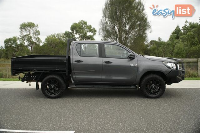 2019 TOYOTA HILUX SR DUAL CAB GUN126R CAB CHASSIS