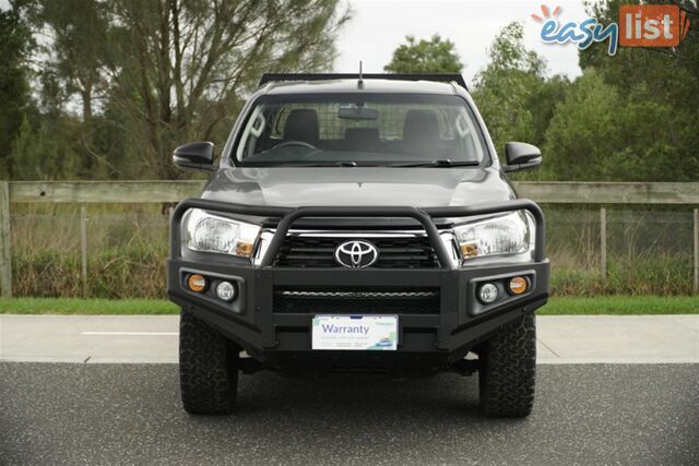 2019 TOYOTA HILUX SR DUAL CAB GUN126R CAB CHASSIS