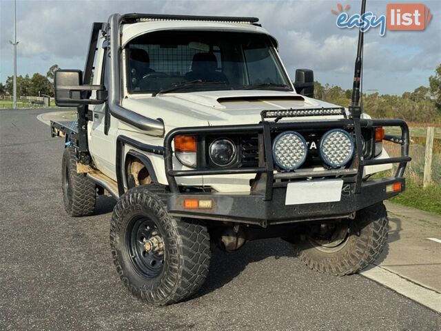 2000 TOYOTA LANDCRUISER SINGLE CAB HZJ79R CAB CHASSIS