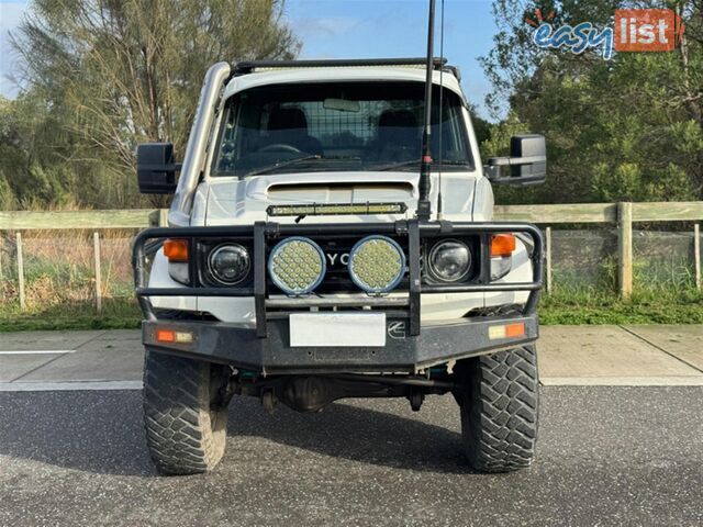 2000 TOYOTA LANDCRUISER SINGLE CAB HZJ79R CAB CHASSIS