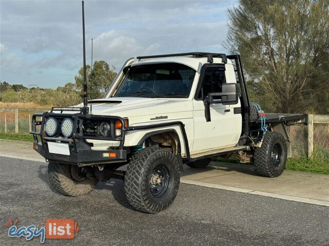 2000 TOYOTA LANDCRUISER SINGLE CAB HZJ79R CAB CHASSIS