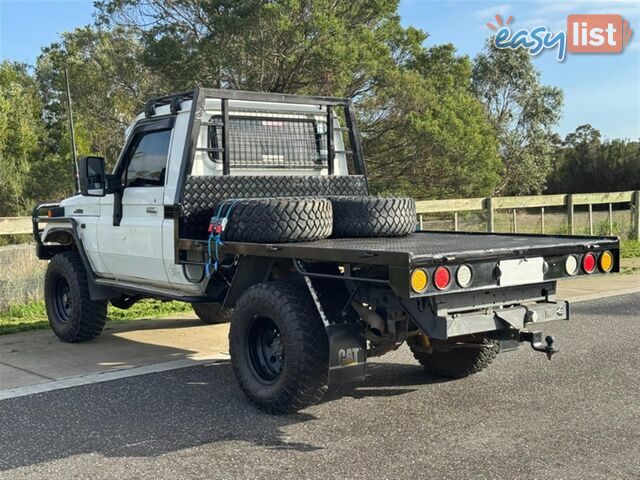 2000 TOYOTA LANDCRUISER SINGLE CAB HZJ79R CAB CHASSIS