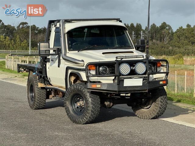 2000 TOYOTA LANDCRUISER SINGLE CAB HZJ79R CAB CHASSIS