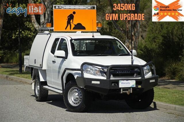 2016 ISUZU D-MAX SX EXTENDED CAB MY15.5 CAB CHASSIS