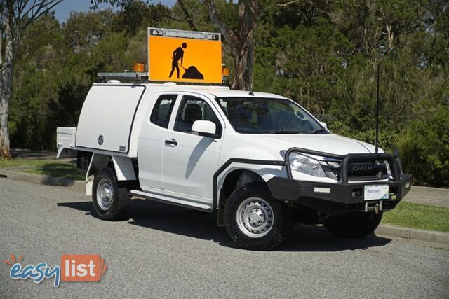 2016 ISUZU D-MAX SX EXTENDED CAB MY15.5 CAB CHASSIS