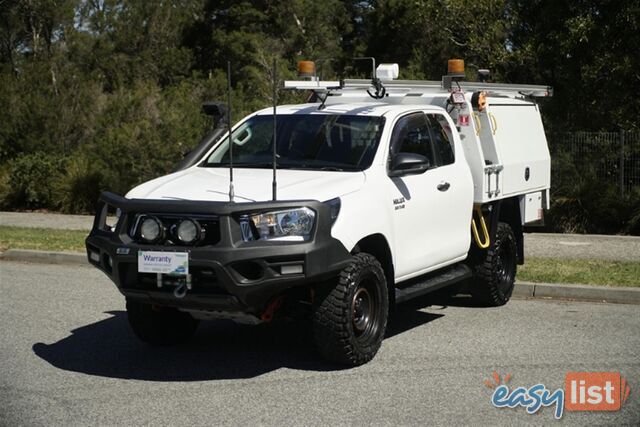 2018 TOYOTA HILUX SR EXTENDED CAB GUN126R CAB CHASSIS