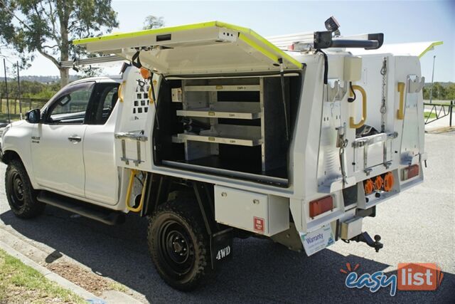 2018 TOYOTA HILUX SR EXTENDED CAB GUN126R CAB CHASSIS