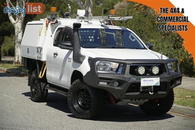 2018 TOYOTA HILUX SR EXTENDED CAB GUN126R CAB CHASSIS