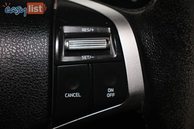 2017 ISUZU D-MAX SX DUAL CAB MY17 CAB CHASSIS