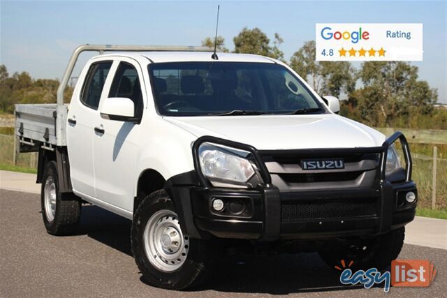 2016 ISUZU D-MAX SX DUAL CAB MY15.5 CAB CHASSIS