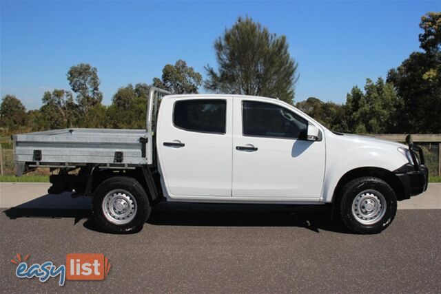 2016 ISUZU D-MAX SX DUAL CAB MY15.5 CAB CHASSIS