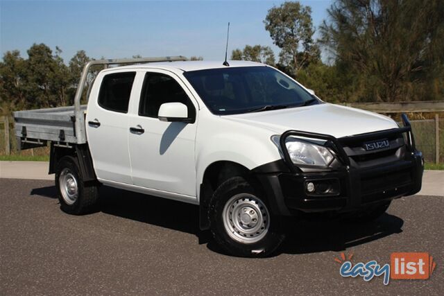 2016 ISUZU D-MAX SX DUAL CAB MY15.5 CAB CHASSIS