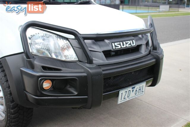 2016 ISUZU D-MAX SX DUAL CAB MY15.5 CAB CHASSIS