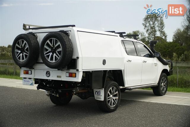 2019 TOYOTA HILUX SR5 DUAL CAB GUN126R UTILITY