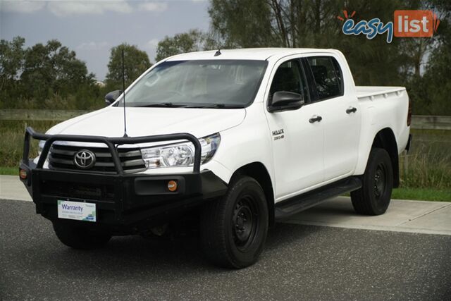 2018 TOYOTA HILUX SR DUAL CAB GUN126R UTILITY