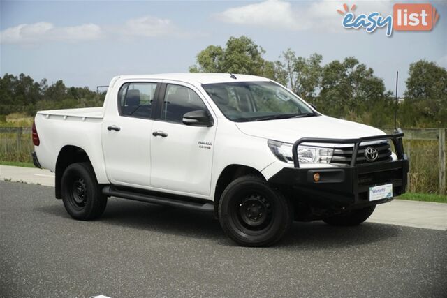 2018 TOYOTA HILUX SR DUAL CAB GUN126R UTILITY