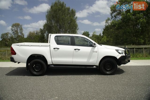 2018 TOYOTA HILUX SR DUAL CAB GUN126R UTILITY