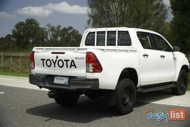 2018 TOYOTA HILUX SR DUAL CAB GUN126R UTILITY