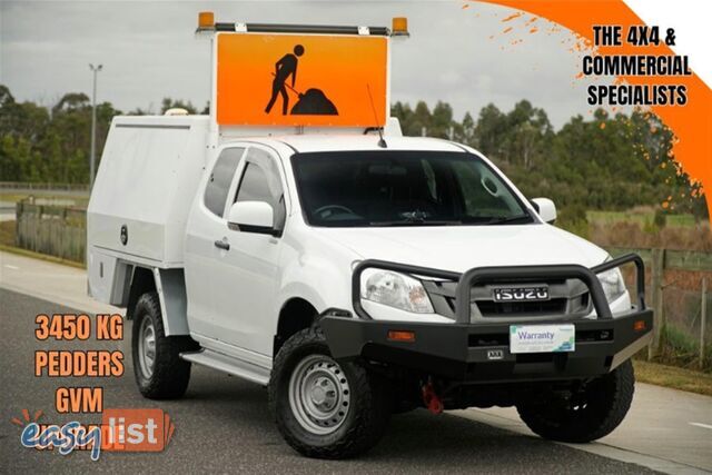 2016 ISUZU D-MAX SX EXTENDED CAB MY15 CAB CHASSIS
