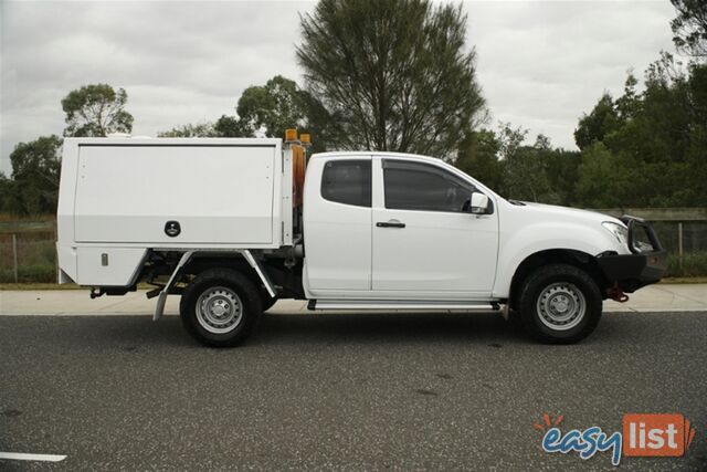 2016 ISUZU D-MAX SX EXTENDED CAB MY15 CAB CHASSIS