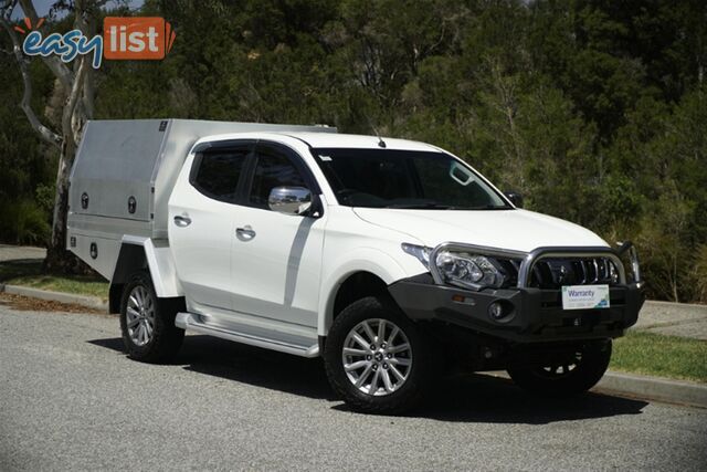 2017 MITSUBISHI TRITON GLS DUAL CAB MQ MY18 UTILITY