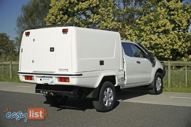 2016 FORD RANGER XL EXTENDED CAB PX MKII CAB CHASSIS