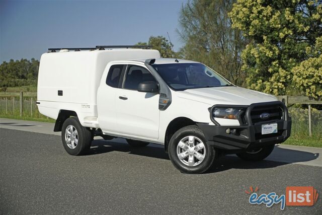 2016 FORD RANGER XL EXTENDED CAB PX MKII CAB CHASSIS