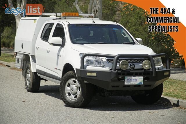 2015 HOLDEN COLORADO LS DUAL CAB RG MY15 CAB CHASSIS