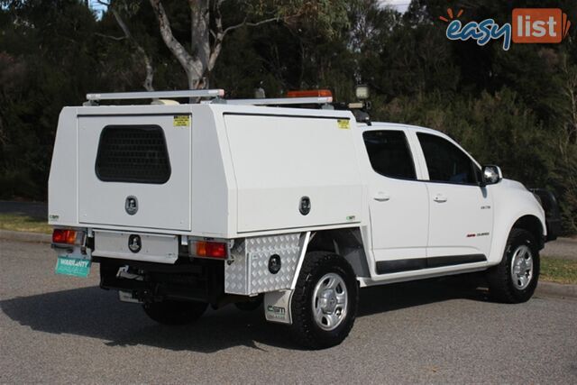 2015 HOLDEN COLORADO LS DUAL CAB RG MY15 CAB CHASSIS