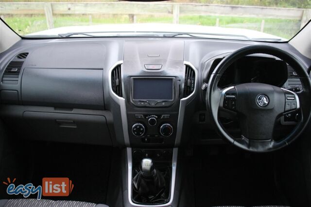 2015 HOLDEN COLORADO LS DUAL CAB RG MY15 CAB CHASSIS