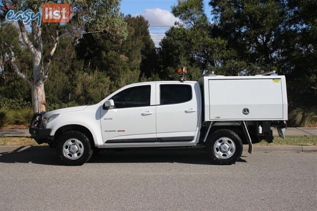 2015 HOLDEN COLORADO LS DUAL CAB RG MY15 CAB CHASSIS