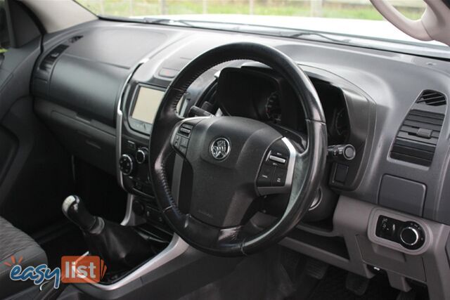 2015 HOLDEN COLORADO LS DUAL CAB RG MY15 CAB CHASSIS